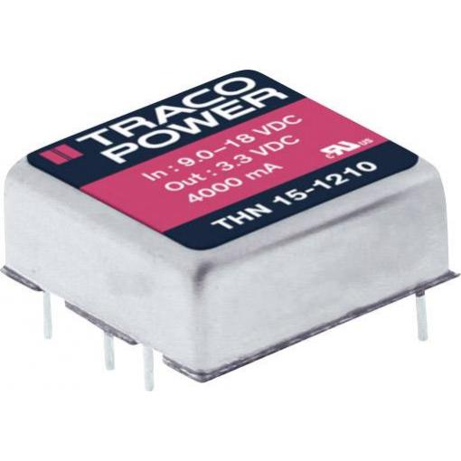 TracoPower THN 15-2411 DC/DC měnič napětí do DPS 24 V/DC 5 V/DC 3 A 15 W Počet výstupů: 1 x Obsah 1 ks