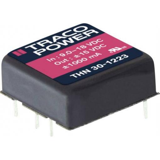 TracoPower THN 30-1211 DC/DC měnič napětí do DPS 12 V/DC 5 V/DC 6 A 30 W Počet výstupů: 1 x Obsah 1 ks