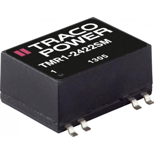 TracoPower TMR 1-0522SM DC/DC měnič napětí, SMD 5 V/DC 12 V/DC, -12 V/DC 42 mA 1 W Počet výstupů: 2 x Obsah 1 ks