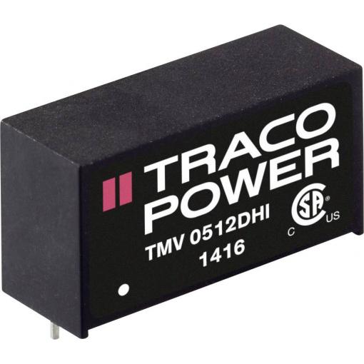 TracoPower TMV 1215SHI DC/DC měnič napětí do DPS 12 V/DC 15 V/DC 66 mA 1 W Počet výstupů: 1 x Obsah 1 ks