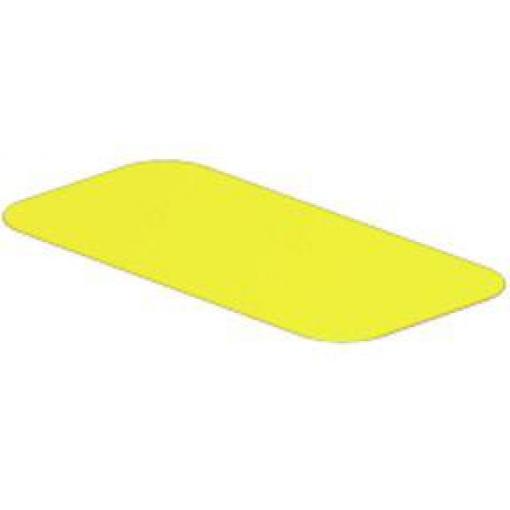 Weidmüller 2006240000 SM 18/9.5 MM GE značení přístrojů Druh montáže: nalepení Potisknutelná plocha: 9.50 x 18 mm žlutá Počet markerů: 1000 1000 ks