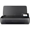 HP OfficeJet 250 All-in-One multifunkční tiskárna inkoustová barevná A4 tiskárna, skener, kopírka provoz na akumulátor, Wi-Fi, ADF