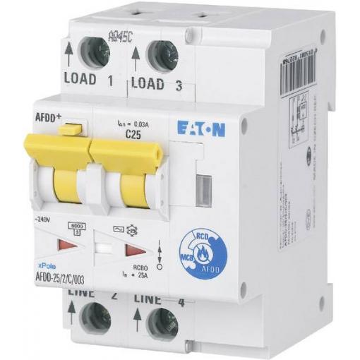 Eaton 187225 požární spínač 2pólový 25 A 0.03 A 230 V/AC 1 ks