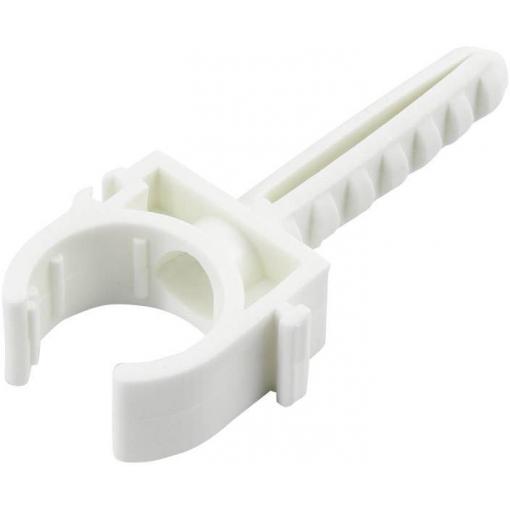TRU COMPONENTS upevňovací příchytka zástrčný 93013c1196 Průměr kabelového svazku (rozsah) 25 mm (max) pro zástrčnou montáž do zdiva, s rozpínací hmoždinkou
