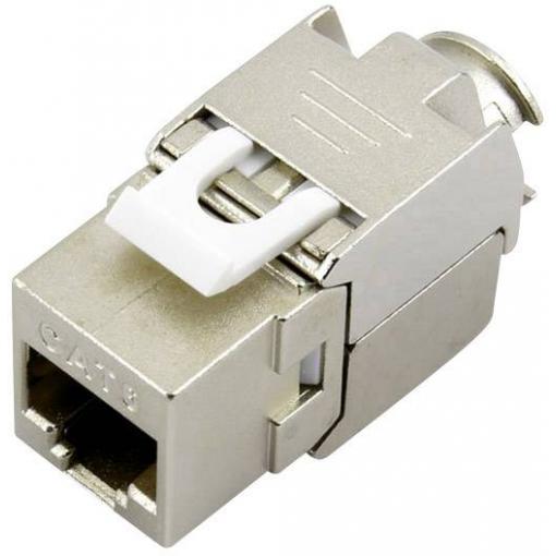 TRU COMPONENTS, 93038C368, RJ45 konektor, RJ45, CAT 6, piny:8, 1 ks