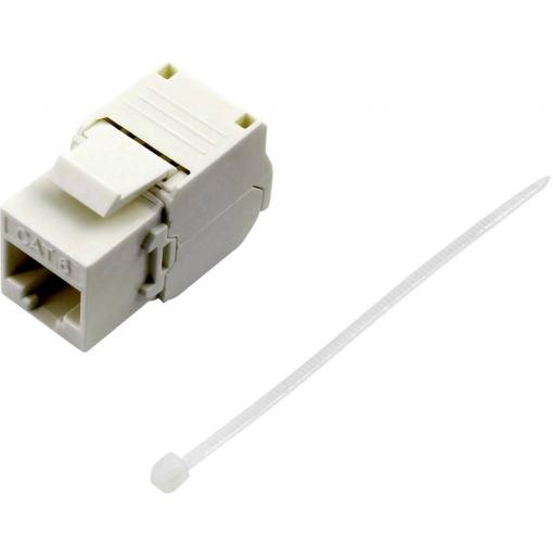 TRU COMPONENTS, 93038C369, RJ45 konektor, RJ45, CAT 6, piny:8, 1 ks