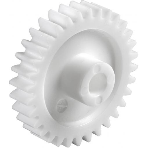 Reely polyacetal čelní ozubené kolo Typ modulu: 1.0 Ø otvoru: 6 mm Počet zubů: 25