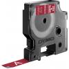 etikety DYMO D1 1978366 vinyl Barva pásky: červená Barva písma:bílá 12 mm 3 m
