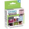DYMO 2112283 etikety v roli 54 x 25 mm polypropylenová fólie bílá 160 ks trvalé univerzální etikety, Adresní nálepky