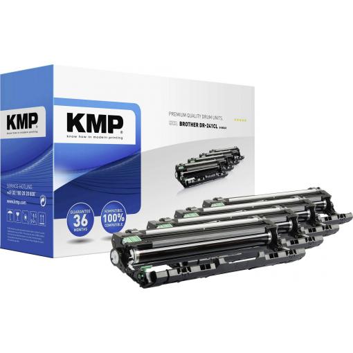 KMP buben náhradní Brother DR-241CL, DR241CL kompatibilní černá, azurová, purppurová, žlutá 15000 Seiten B-DR26V 1245,7005