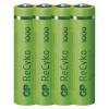 Nabíjecí baterie GP ReCyko 1000 AAA (HR03) 950mAh B21114 cena za balení 4 ks