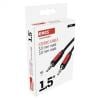 JACK kabel 3,5mm stereo, vidlice - 3,5mm vidlice 1,5m   SM5001