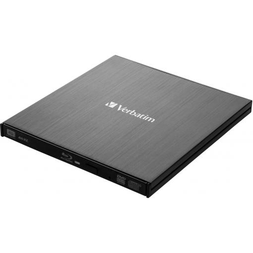 Verbatim Slimline externí Blu-ray vypalovačka Retail USB 3.2 (Gen 1x1) černá