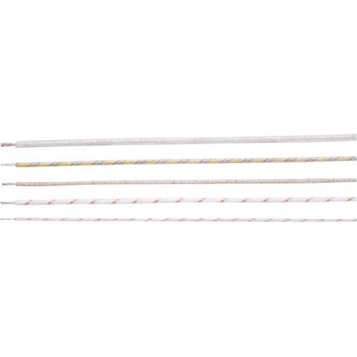 HELU 50901 vysokoteplotní vodič, HELUTHERM 400, 1 x 0.50 mm², černá, metrové zboží