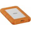 LaCie Rugged, Rugged, 2 TB, externí HDD 6,35 cm (2,5), USB-C®, stříbrná, oranžová, STFR2000800