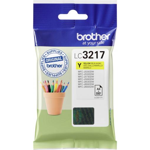 Brother Ink LC-3217Y originál žlutá LC-3217 Y
