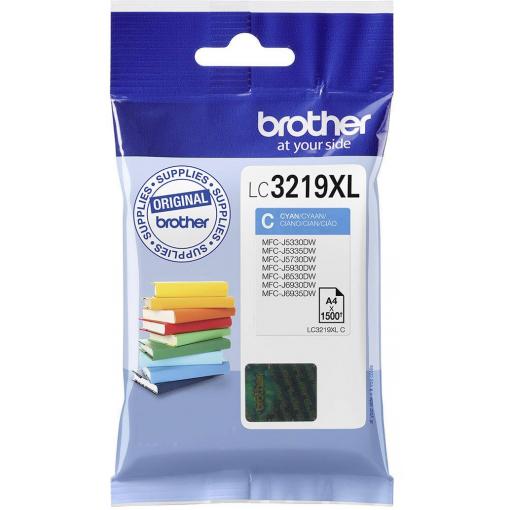 Brother Ink LC-3219XLC originál azurová LC-3219 XL C