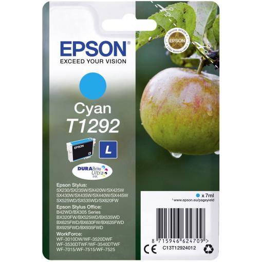 Epson Ink T1292 originál azurová C13T12924012
