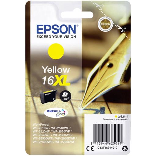 Epson Ink 16XL originál žlutá C13T16344012