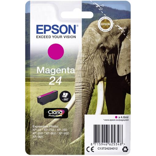 Epson Ink 24 originál purppurová C 13 T 24234012