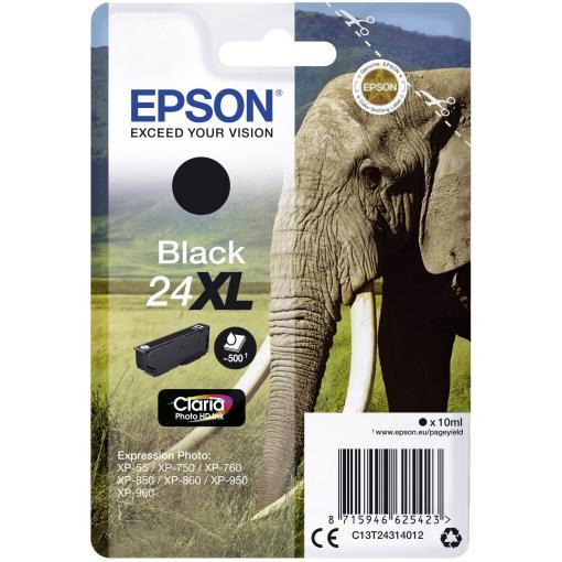 Epson Ink 24XL originál černá C 13 T 24314012