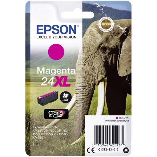 Epson Ink 24XL originál purppurová C 13 T 24334012