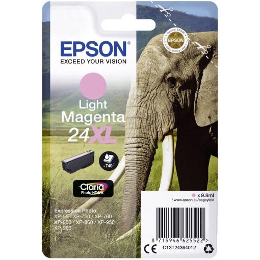 Epson Ink 24XL originál foto purpurová C 13 T 24364012