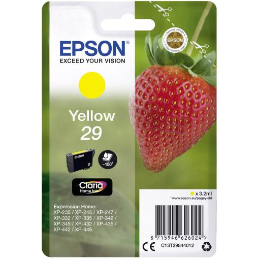 Epson Ink 29 originál žlutá C 13 T 29844012