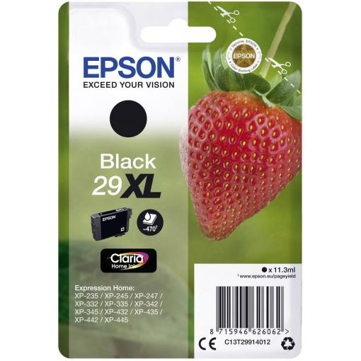 Epson Ink 29XL originál černá C 13 T 29914012