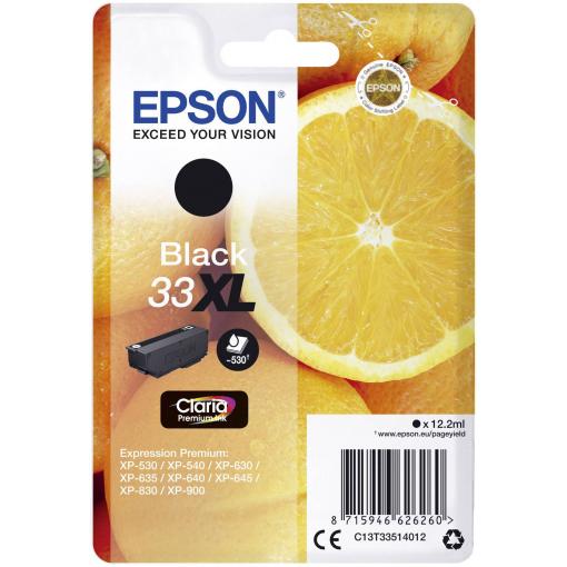 Epson Ink 33XL originál černá C 13 T 33514012
