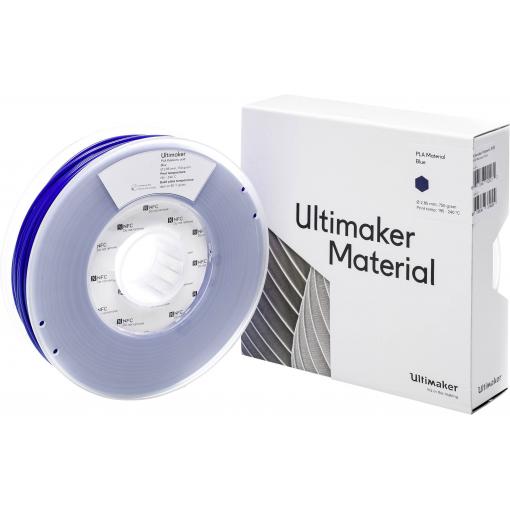 UltiMaker PLA - M0751 Blue 750 - 211399 vlákno pro 3D tiskárny PLA plast 2.85 mm 750 g modrá 1 ks