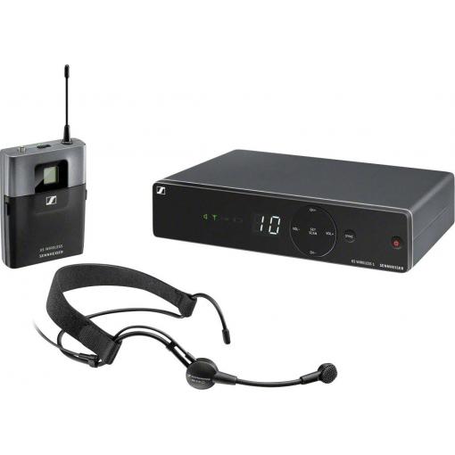 headset sada bezdrátového mikrofonu Sennheiser XSW 1-ME3-E Druh přenosu:bezdrátový