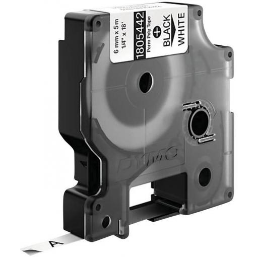 etikety DYMO IND RHINO 1805442 polyester Barva pásky: bílá Barva písma:černá 6 mm 5.5 m