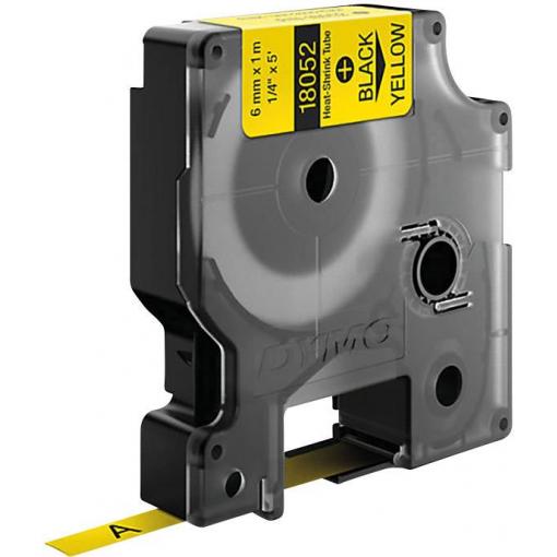 etikety DYMO IND RHINO S0718270 polyolefin Barva pásky: žlutá Barva písma:černá 6 mm 1.5 m