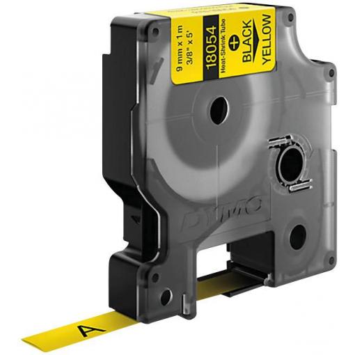 etikety DYMO IND RHINO S0718290 polyolefin Barva pásky: žlutá Barva písma:černá 9 mm 1.5 m