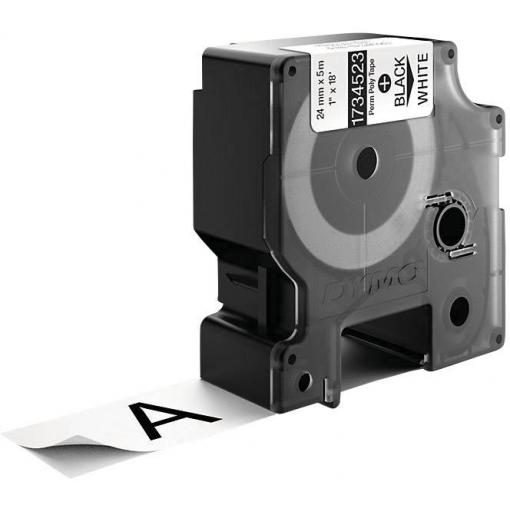 etikety DYMO IND RHINO 1734523 polyester Barva pásky: bílá Barva písma:černá 24 mm 5.5 m