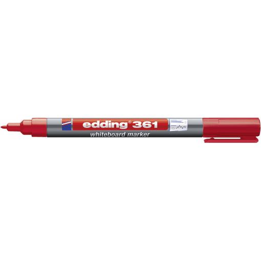 Edding Whiteboardmarker 361 4-361002 popisovač na bílé tabule červená 1 ks