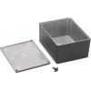Hammond Electronics 1590PPBK univerzální pouzdro 121 x 95 x 61 hliník černá 1 ks