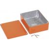 Hammond Electronics 1590BBSOR univerzální pouzdro 120 x 94 x 42 hliník oranžová 1 ks
