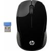 HP Wireless 200 optická myš, přenos bezdrátový, 3 tlačítko, 1000 dpi, černá