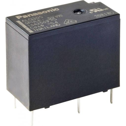 Panasonic ALQ112, ALQ112 relé do DPS, monostabilní, 1 cívka, 30 V/DC, 250 V/AC, 10 A, 1 ks