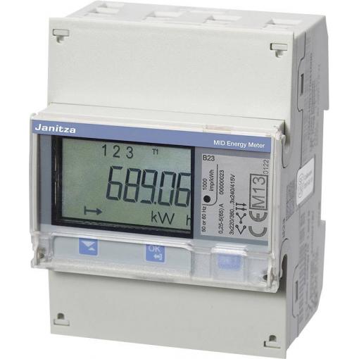 Janitza B23 312-10J 1401357 třífázový elektroměr digitální 65 A Úředně schválený: Ano 1 ks