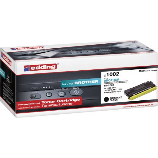 Edding Toner náhradní Brother, Lenovo TN-2000 kompatibilní černá 2500 Seiten EDD-1002 18-1002