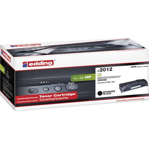 Edding Toner náhradní Atos, Canon, HP, Troy, Wincor Nixdorf 05A, CE505A kompatibilní černá 2300 Seiten EDD-2012 18-2012