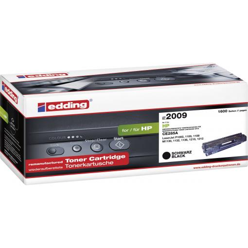 Edding Toner náhradní Canon, HP 85A, CE285A kompatibilní černá 1600 Seiten EDD-2009 18-2009