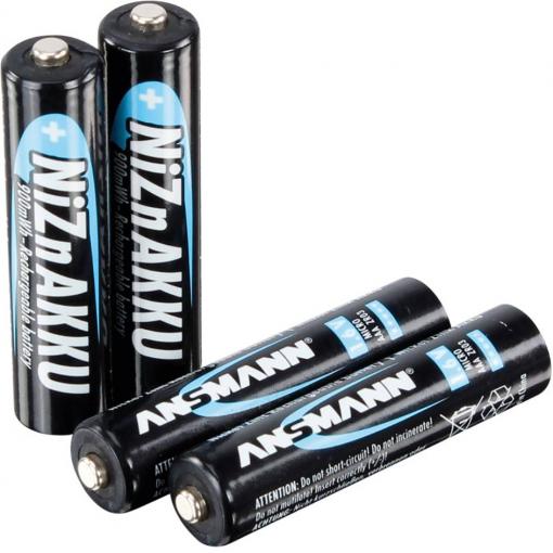 Ansmann HR03 akumulátor AAA Ni-Zn 550 mAh 1.6 V 4 ks