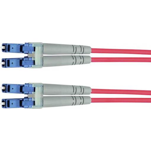 Telegärtner 100011325 optické vlákno optické vlákno kabel 2.00 m tyrkysová [1x zástrčka LC - 1x zástrčka LC] 50/125 µ Multimode OM3