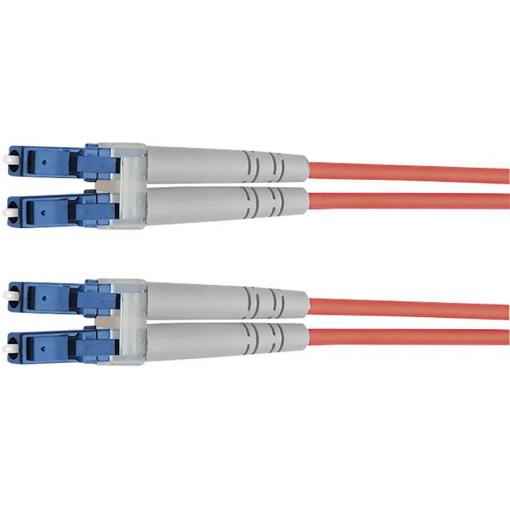 Telegärtner 100011285 optické vlákno optické vlákno kabel 1.00 m fialová [1x zástrčka LC - 1x zástrčka LC] 50/125 µ Multimode OM4