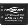 Ansmann A-Nik ENEL 19 akumulátor do kamery Náhrada za orig. akumulátor EN-EL19 3.7 V 700 mAh