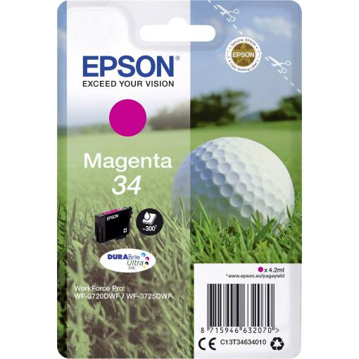 Epson Ink 34 originál purppurová C 13 T 34634010